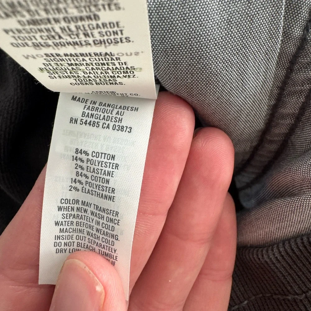 NWOT Aerie Soft Landing Trouser - Smoked Gray size Small - Picture 10 of 11